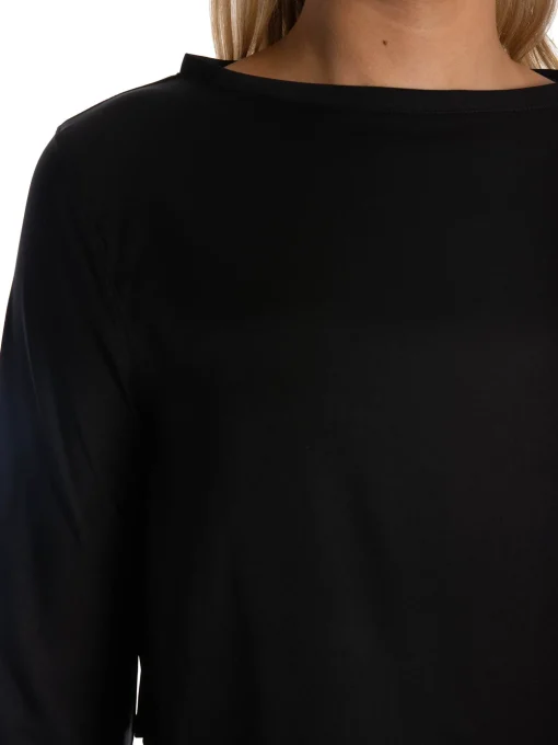 AHLVAR GALLERY BLOUSE LOLA CROPPED BLACK