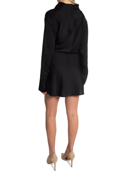 AHLVAR GALLERY DRESS AYUMI BLACK
