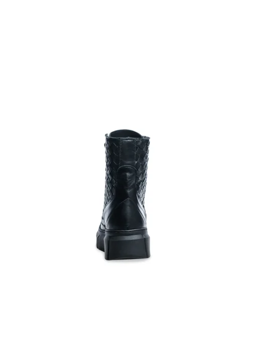ALOHAS BOOTS CAN CAN BRAIDED BLACK