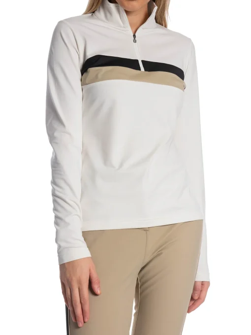 8848 ALTITUDE SWEATER LEXIE W BLANC/BLACK