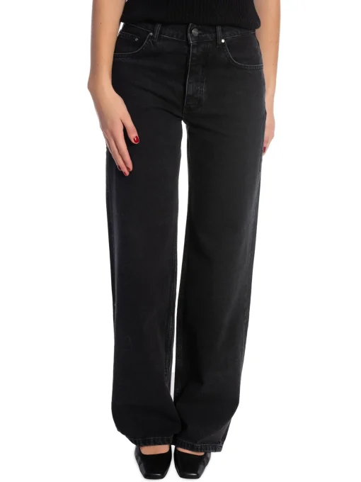 ANINE BING JEANS HUGH VINTAGE BLACK