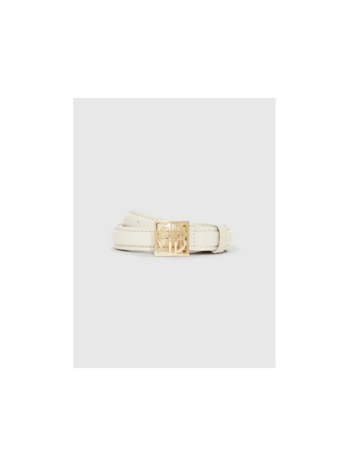 ANINE BING SKÄRP MONOGRAM BONE AND GOLD