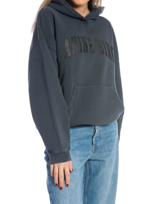 ANINE BING SWEATER HARVEY DARK WASHED BLACK