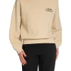 ANINE BING SWEATER LEO SWEATSHIRT SERPENT SAND