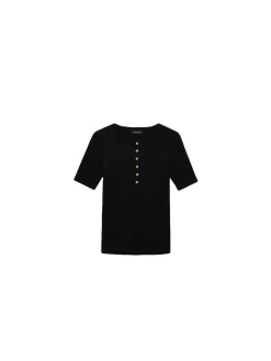 ANINE BING TOPP ALESSIA BLACK