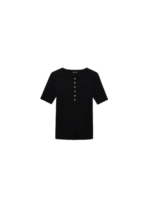 ANINE BING TOPP ALESSIA BLACK