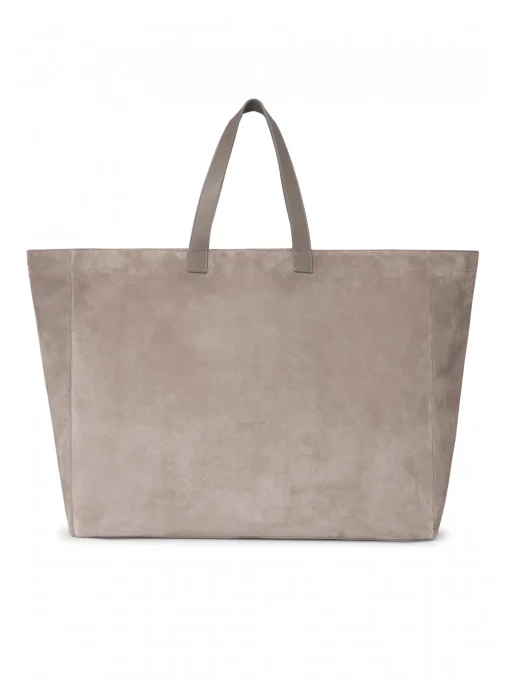 ANINE BING TOTEBAG RIO TAUPE SUEDE