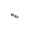 BOW19 EARRINGS GOLD HOOPS S