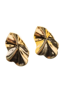 BOW19 EARRINGS LIP EARRINGS GOLD