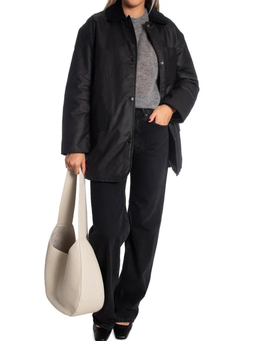 BRIXTOL TEXTILES JACKET BILLY PADDED BLACK