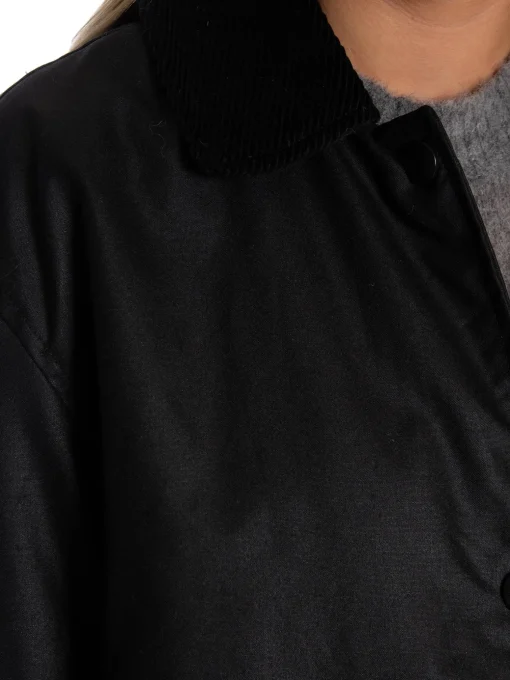 BRIXTOL TEXTILES JACKET BILLY PADDED BLACK