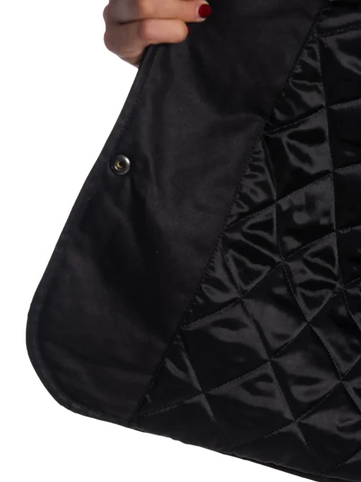 BRIXTOL TEXTILES JACKET BILLY PADDED BLACK