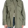 BRIXTOL TEXTILES JACKET JANE LIGHT OLIVE
