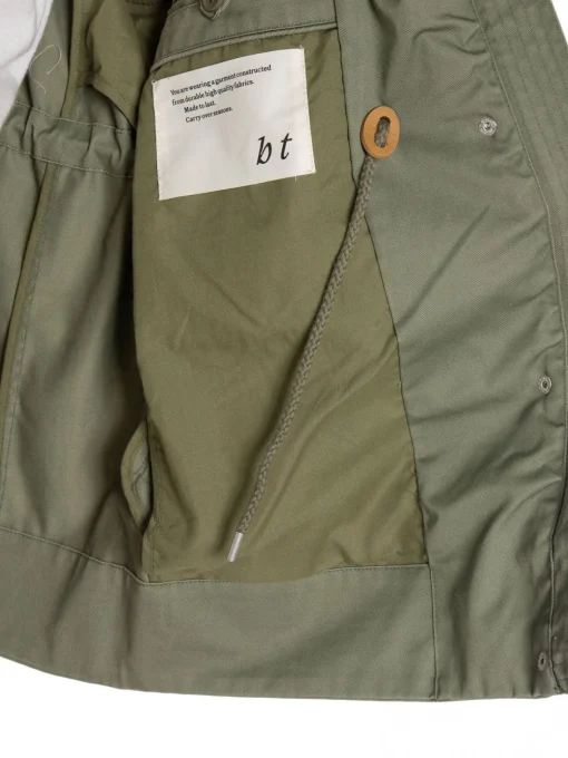 BRIXTOL TEXTILES JACKET JANE LIGHT OLIVE