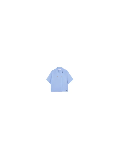 BUSNEL CAPE GERTRUDE ICE BLUE