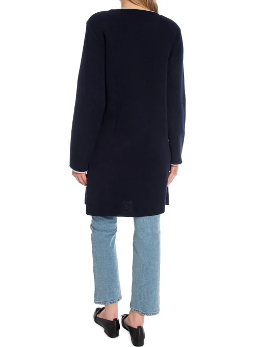 BUSNEL COAT MANUELA MARINE/ECRU
