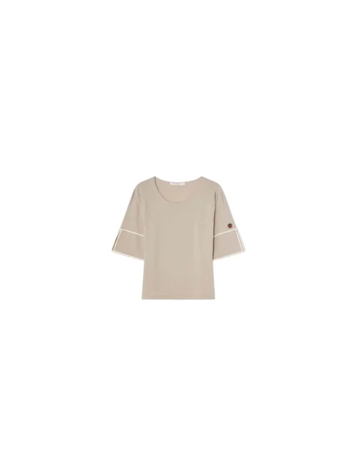 BUSNEL TOP MALIA SAND/ECRU