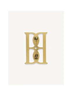 BY MALENE BIRGER BROCHE MONO 6 GOLD