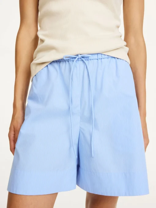 BY MALENE BIRGER SHORTS IFEION BLUE IRIS STRIPE SMALL