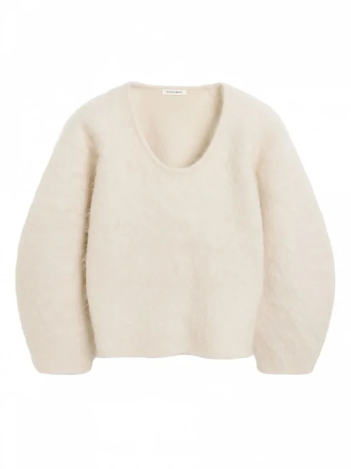 BY MALENE BIRGER SWEATER MILEA OYSTER GRAY