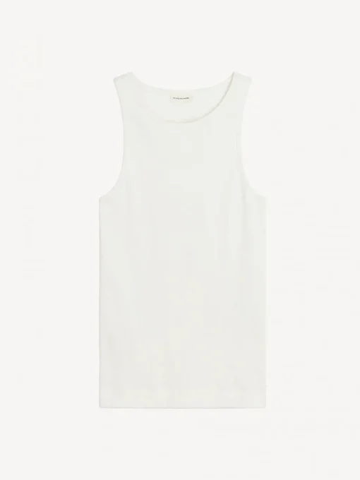 BY MALENE BIRGER TANK TOP AMANI SOFT WHITE