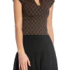 BY MALENE BIRGER TOP VENAZIA DARK MAHOGANY