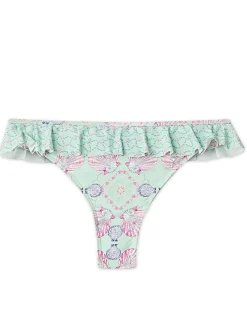 BY MALINA BIKINI BOTTOM ELENA CAPRI CORALS AQUA