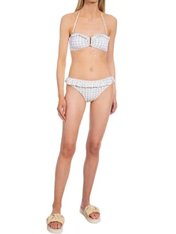 BY MALINA BIKINI PANTY CORALINE FRENCH DITSY BLUE