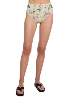 BY MALINA BIKINI PANTY IVY SOFT FLORAL PISTACHIO