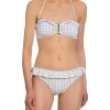 BY MALINA BIKINI TOP CORALINE FRENCH DITSY BLUE