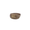 C.A.A.A BELT WITH METAL BUCKLE BROWN