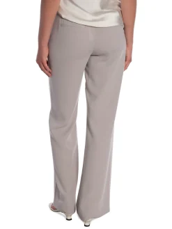 CALVIN KLEIN PANTS STRUCTURE TWILL WIDE LEG PANT SAND PEBBLE