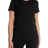CASALL TEE ESSENTIAL MESH DETAIL BLACK