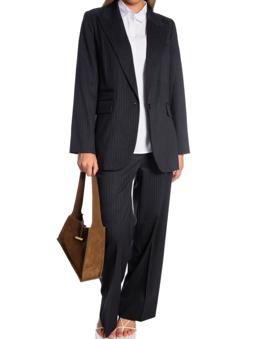 CO'COUTURE BLAZER IDA PIN SINGLE OVERSIZE DARK GREY