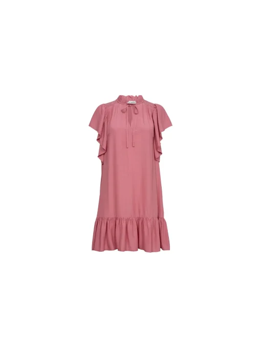 CO´COUTURE DRESS TORA FRILL BLUSH