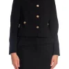 CO'COUTURE JACKET VOLA CROP COCKTAIL BLACK