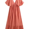COPPEROSE DRESS PS 9203 PINK