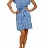 COPPEROSE DRESS PS HQ 3555 LIGHT BLUE