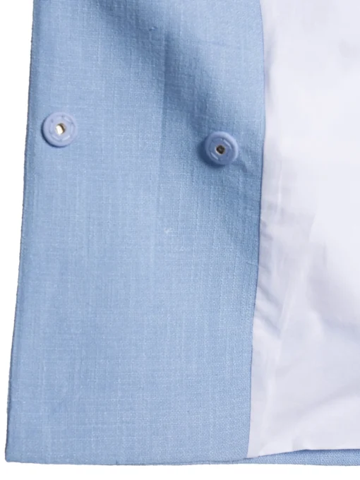 DAGMAR BLAZER CLASSIC LINEN CELESTE