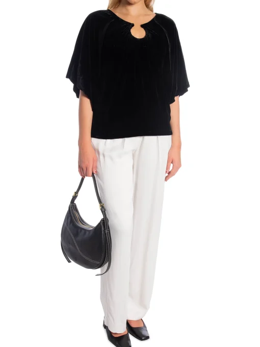 DAGMAR PANTS WIDE SUIT OYSTER