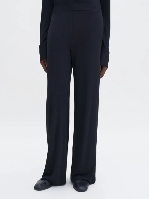 FILIPPA K PANTS FLUIDJERSEY BLACK