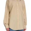 FILIPPA K SHIRT STRIPE POPLIN DARK