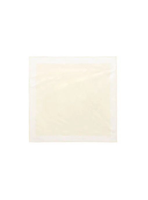 FILIPPA K SILK PLISSE SCARF CHALK