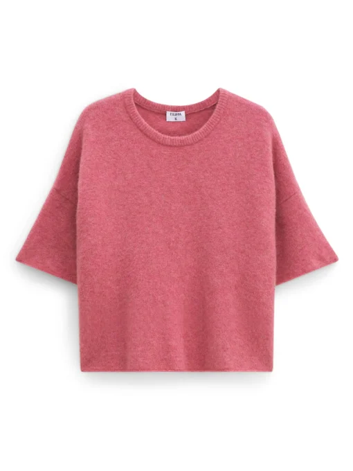 FILIPPA K TOP YAK LIGHT RASPBERRY