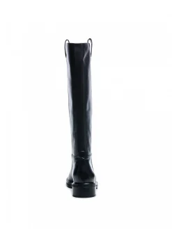 FLATTERED BOOTS FRANCES LEATHER BLACK