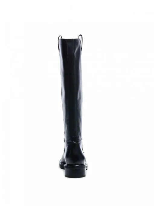 FLATTERED BOOTS FRANCES LEATHER BLACK
