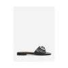 FLATTERED SANDAL MIMI LEATHER BLACK