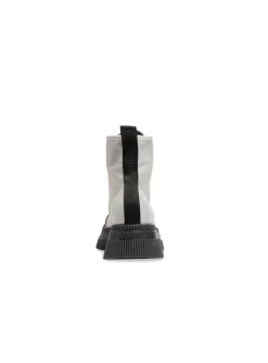 GANNI BOOTS CREEPERS EGRET