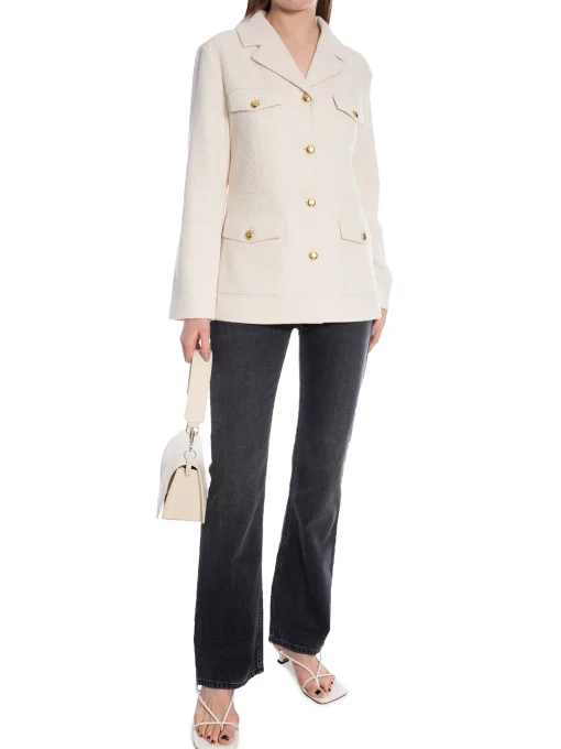 GANT JACKET SLIM TEXTURE BLAZER LINEN