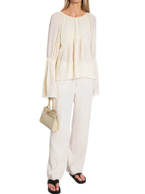 GESTUZ BLOUSE CELESTE LS ETHEREAL GREEN